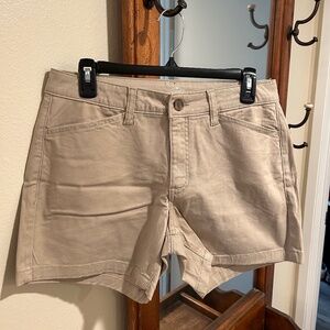 womens st johns bay 5in shorts size 6